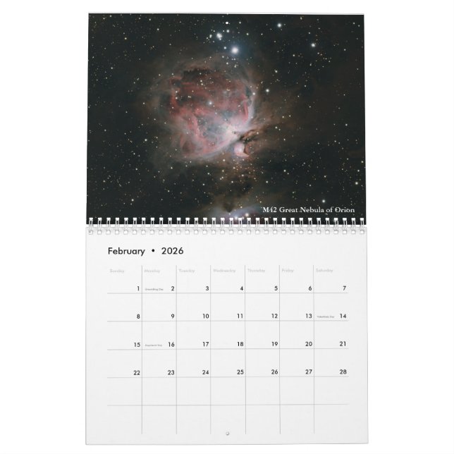 AstronoMolly Images 2021 Calendar (Feb 2026)