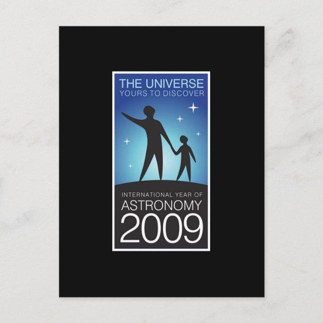 Astronomy 2009 postcard (Front)
