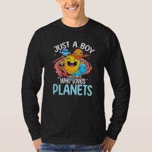 Astronomy Boys Astronomer Science Outer Space Cute T-Shirt