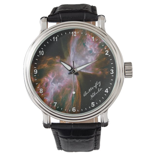 Astronomy & Butterfly Nebula Watch, Hubble /Galaxy Watch (Front)