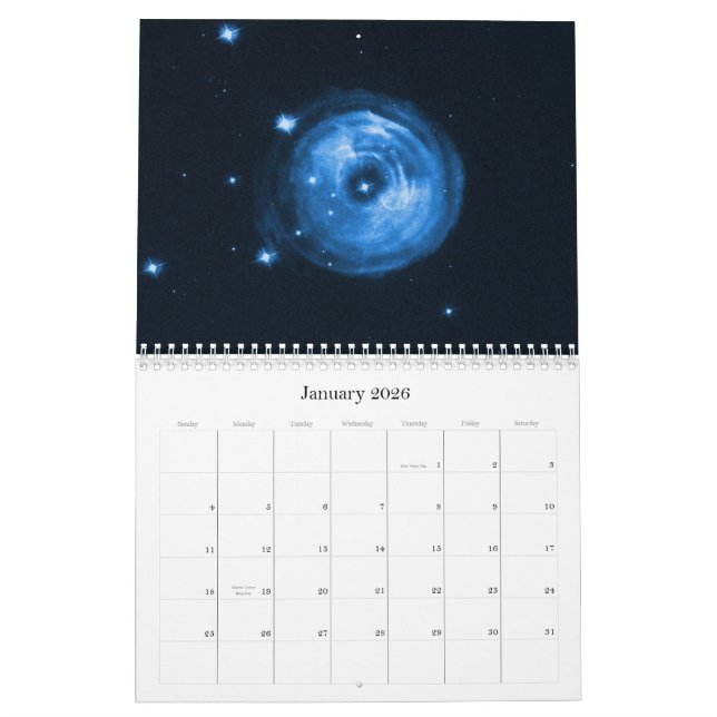 Astronomy Calendar (Jan 2026)