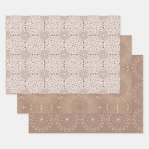 Astronomy Celestial Astrology Cosmic Rays Wrapping Paper Sheet