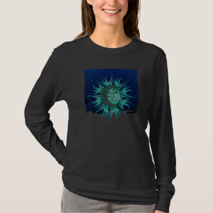 Astronomy Celestial Bodies Sun Moon Boho Astrology T-Shirt