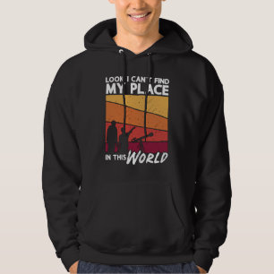Astronomy Look I Can't Find Space Stars Universe Hoodie