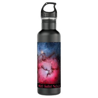Astronomy Lover M20 Trifid Nebula Messier Object 2 710 Ml Water Bottle