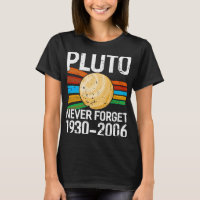 Astronomy Lover Pluto Never Forget Funny Astrophys
