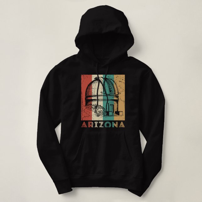 Astronomy Lover Retro Arizona Astronomy Shirt Tele (Design Front)