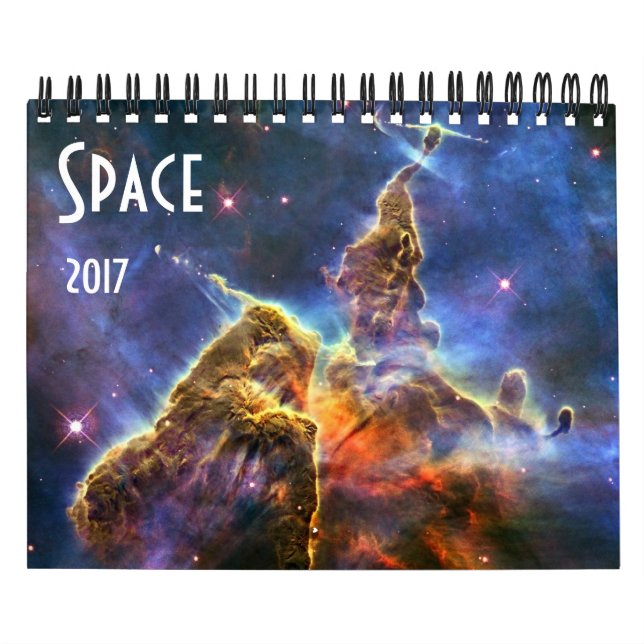 Astronomy NASA Space Universe Galaxy 2017 Calendar (Cover)
