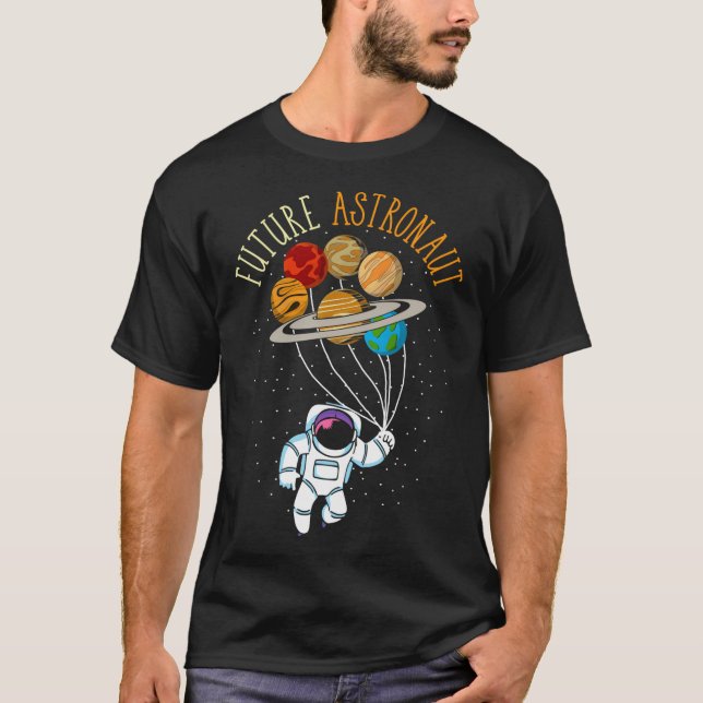 Astronomy Planets Space Science Universe Lover Fut T-Shirt (Front)