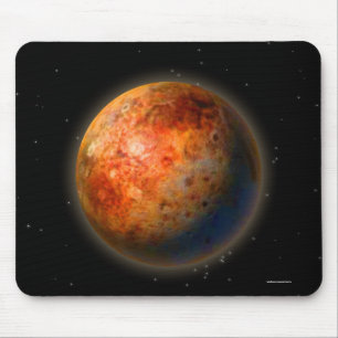 Astronomy Pluto Planetary Image Mouse Pad