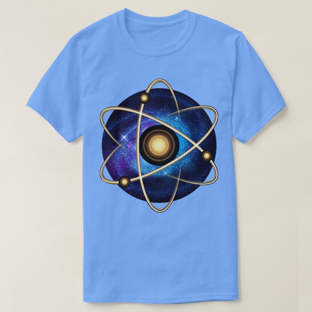 Astronomy Quantum Physics Physicist T-Shirt (Design Front)