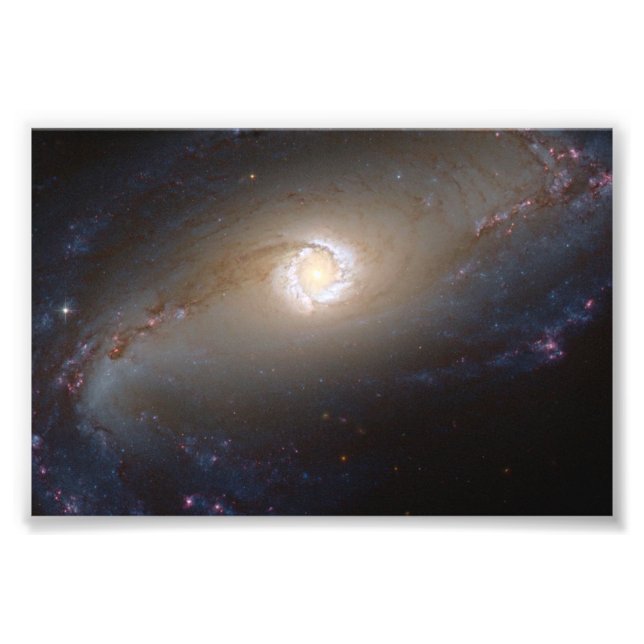 Astronomy Space Spiral Galaxy Photo Print (Front)