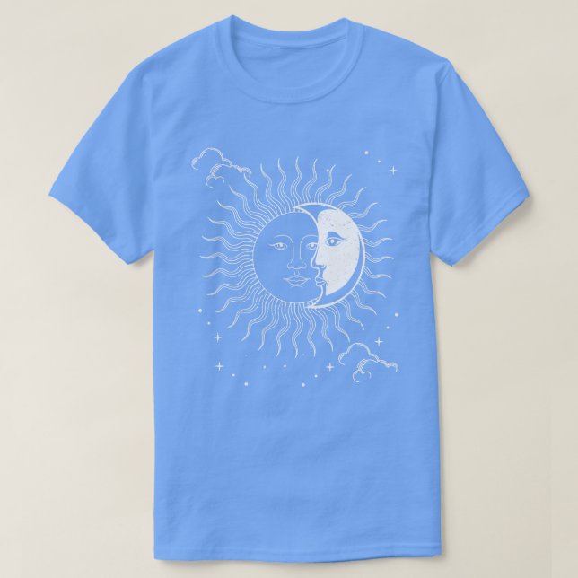 Astronomy Sun Celestial Bodies Moon Astrology T-Shirt (Design Front)