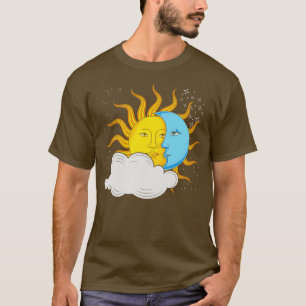 Astronomy Sun Celestial Bodies Moon Lover Astrolog T-Shirt
