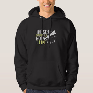 Astronomy Telescope Astronomer Stargazing Hoodie