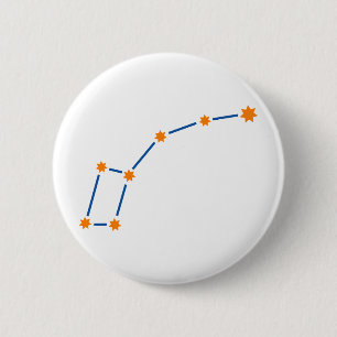 astronomy-ursa-minor-2 6 cm round badge