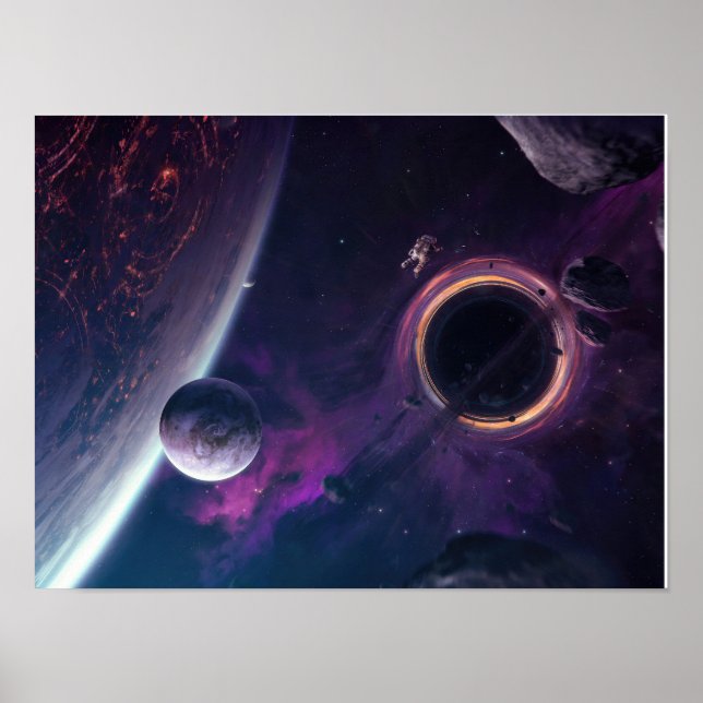 astronomy wallpaper poster (Front)