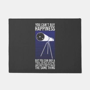 Astronomy - You Can't Buy Happiness Doormat