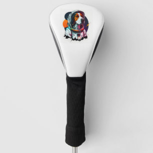 Astronout Dog Mascot  Golf Head Cover