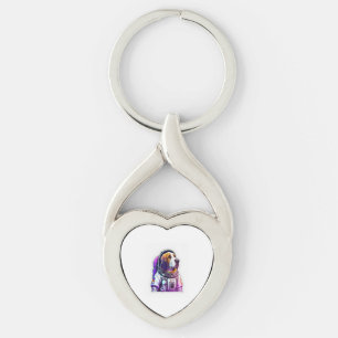 Astronout Dog Mascot  Key Ring