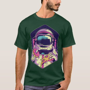 Astronout With Pizzaslice Pizza Astronaut T-Shirt