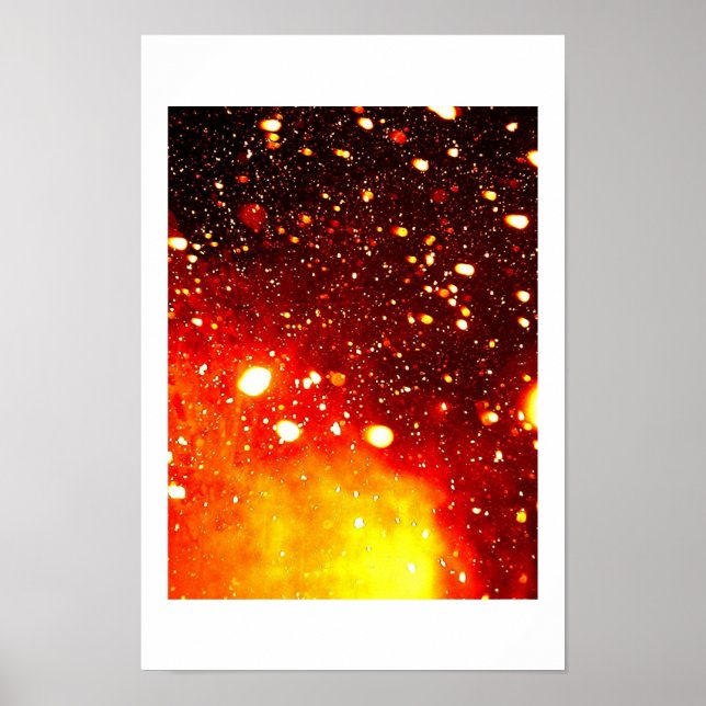 Astrophysical Snow Poster (Front)