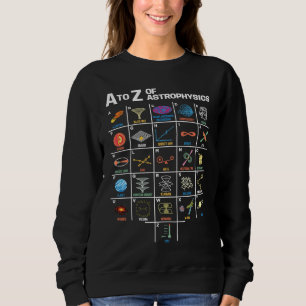 Astrophysics Basics Astronomy Books Solar System Sweatshirt