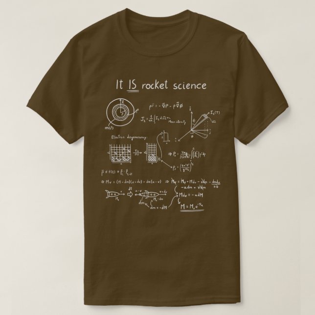 Astrophysics T-Shirt (Design Front)