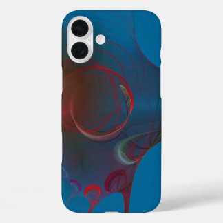 astroplane abstract art    iPhone 16 plus case