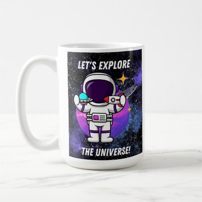 ASTRTONAUT COFFEE MUG (Left)