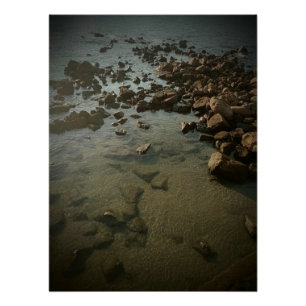 Astúrias Beach Guarujá Brazil Poster