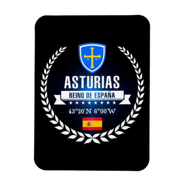 Asturias Magnet (Vertical)