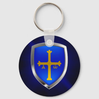 Asturias Metallic Emblem Key Ring