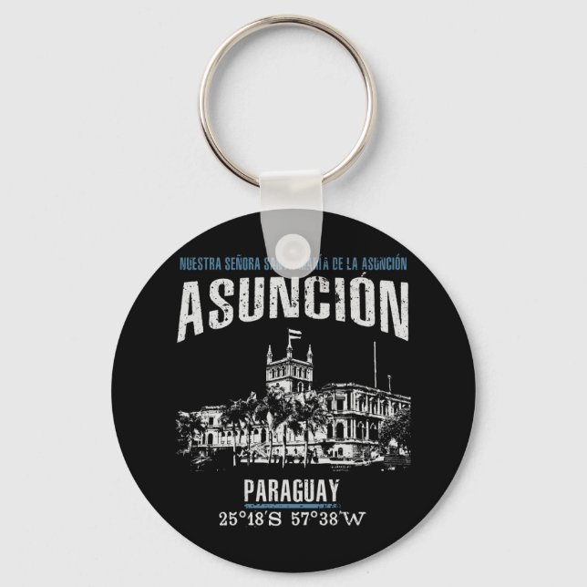 Asunción Key Ring (Front)