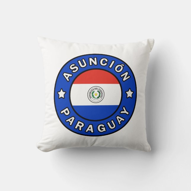 Asunción Paraguay Cushion (Front)