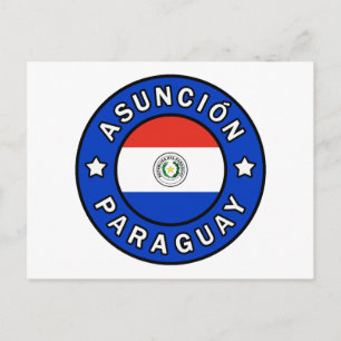 Asunción Paraguay Postcard