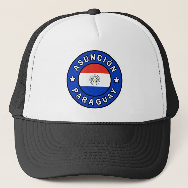 Asunción Paraguay Trucker Hat (Front)