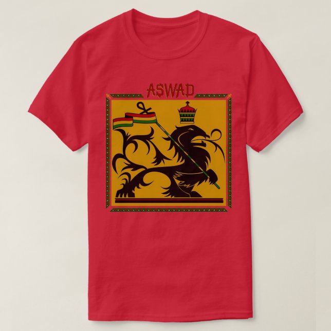 Aswad Reggae  T-Shirt (Design Front)