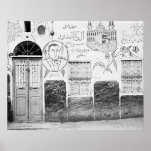 Aswan Egypt, Decorated House Poster