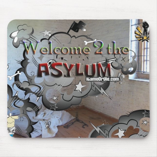 Asylum Mousepad (Front)