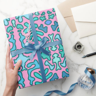 asymmetrical  wrapping paper