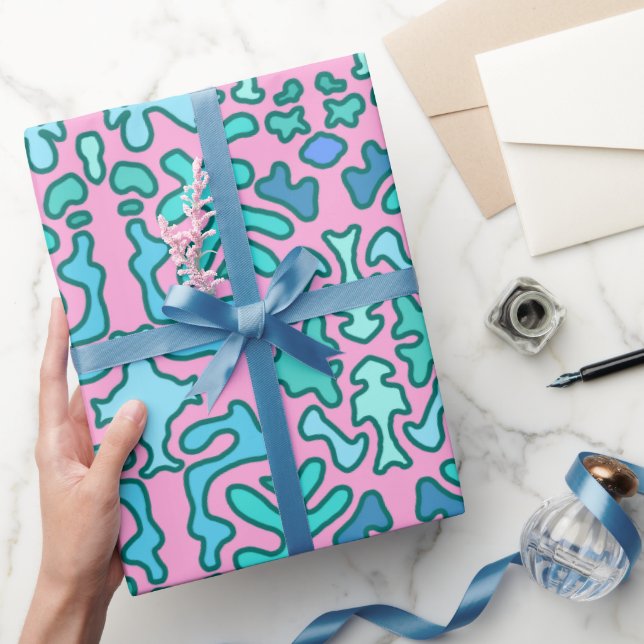 asymmetrical  wrapping paper (Gifting)