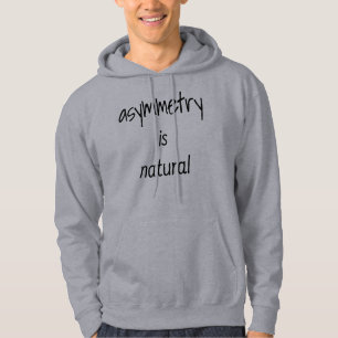Asymmetry is Natural Men's Basic Hoodie
