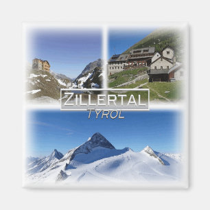 AT0020 Europe, Austria, Tyrol, Zillertal, Fridge  Magnet
