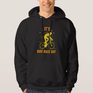 At A Bike Race Racing Racer Bicycle Cycling Hoodie
