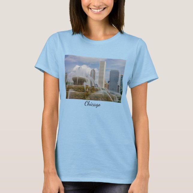 At Buckingham Fountain T-shirt (Front)