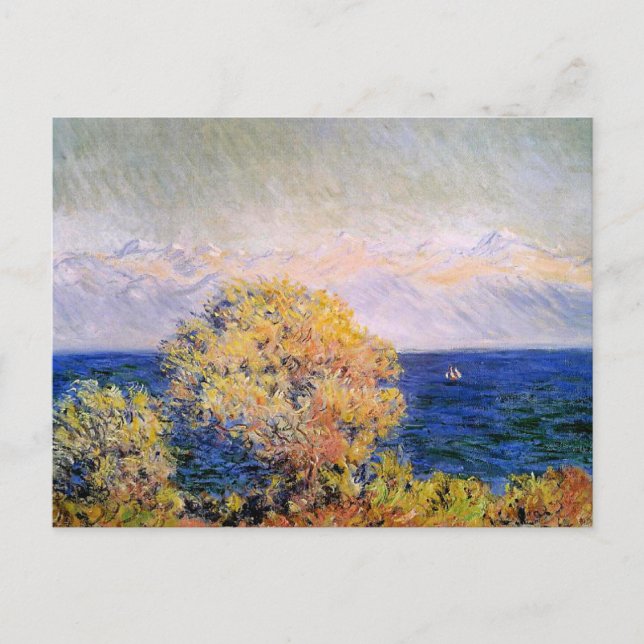 At Cap d'Antibes, Mistral Wind, Postcard (Front)