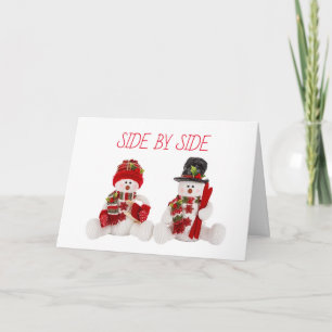 AT CHRISTMAS/EVERY DAY SIDE BY SIDE WITH YOU CARD