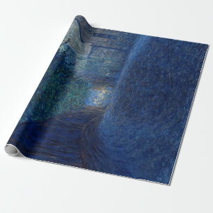 At Dusk (by Eugène Jansson) Wrapping Paper