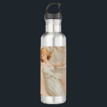 "At Easter Joy" - Vintage Print, L. Prang & Co. 710 Ml Water Bottle<br><div class="desc">antique Easter illustration by L. Prang & Co,  1887
... ..chromolithograph print,  lithograph,  vintage,  retro,  old fashioned,  
elegant,  fancy,  sophisticated,  white,  pink,  blue,  soft,  muted,  pastel colors,  lady,  woman,  female,  feminine,  spring,  eclectic,  art nouveau 
pussy willow,  butterflies, </div>